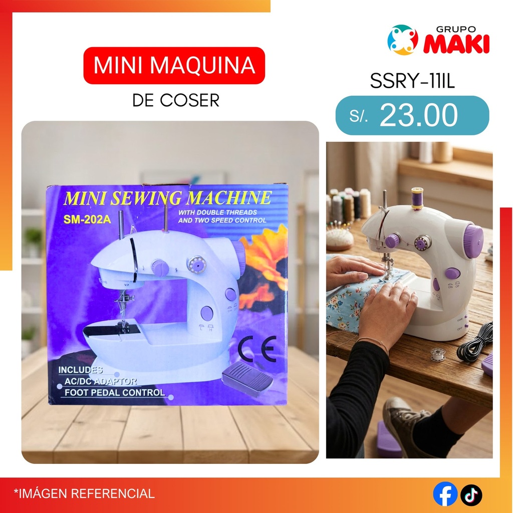 MINI MAQUINA DE COSER