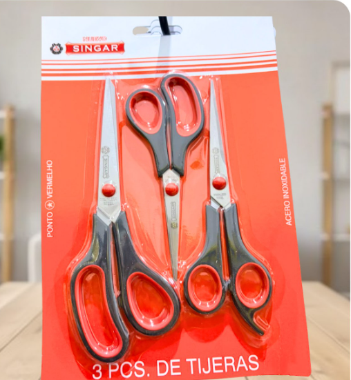 SET DE TIJERA X 3UNI 27/03