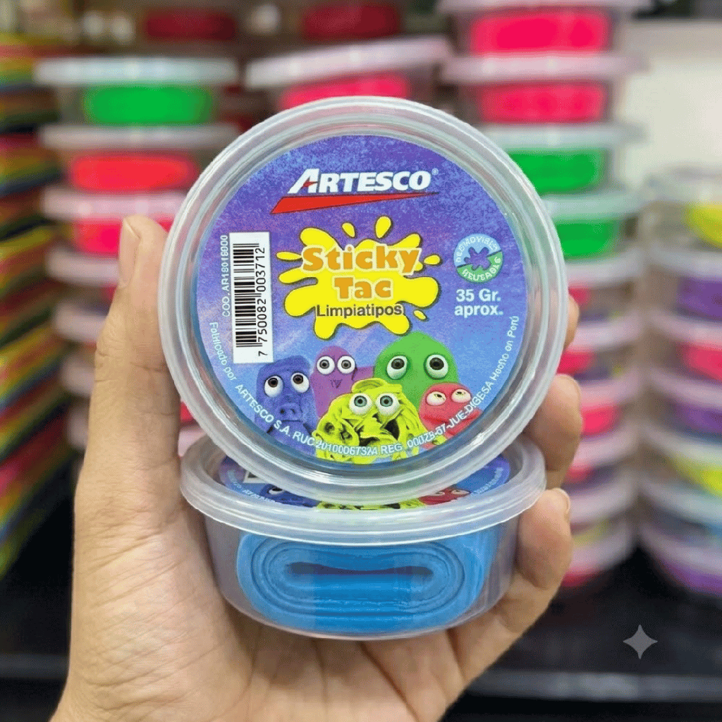 LIMPIATIPO STICKY TAC 35G ARTESCO 11/07
