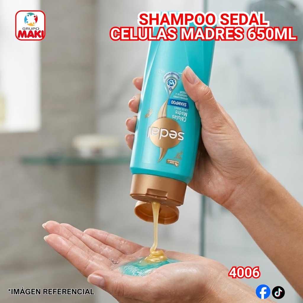 SHAMPOO SEDAL CELULAS MADRES 650ML 21/06