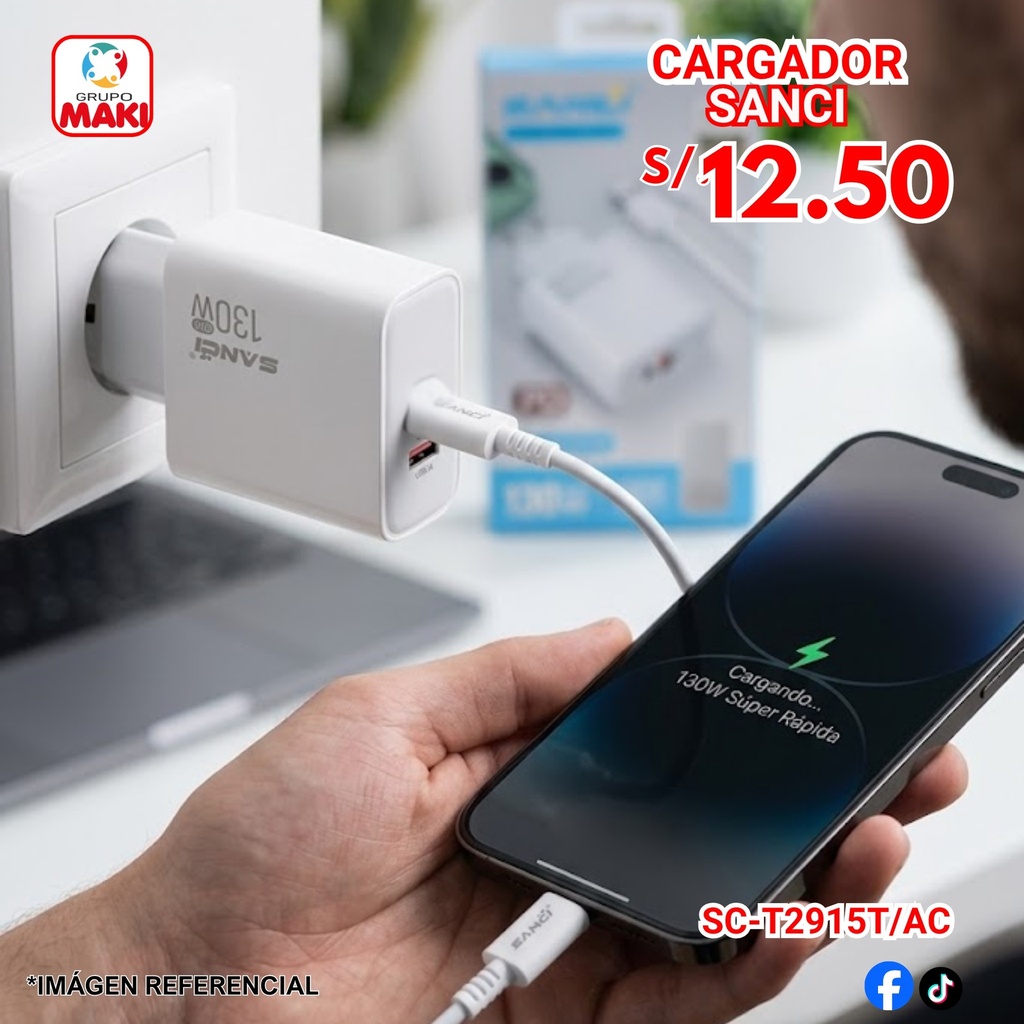 CARGADOR SANCI SC-T2915T/AC 03/05