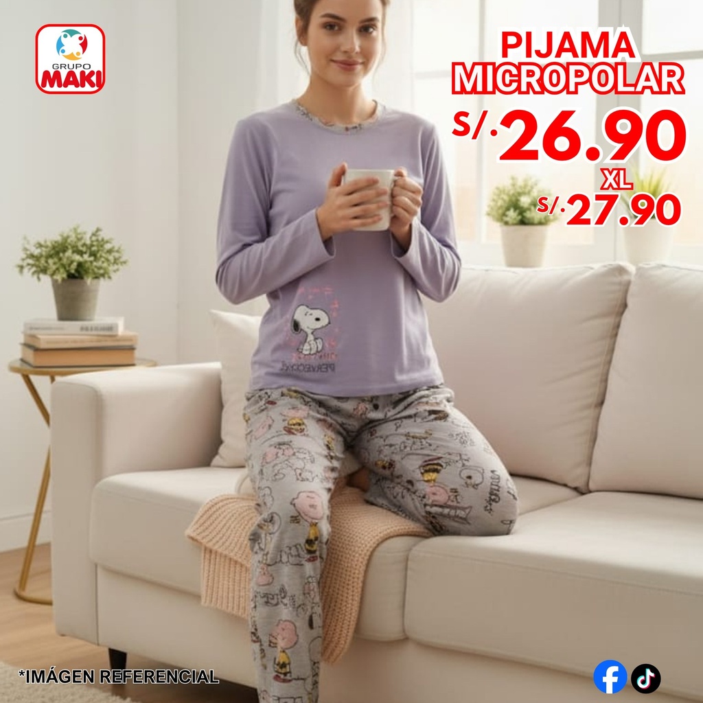 PIJAMA MICROPOLAR T-XL 16/05