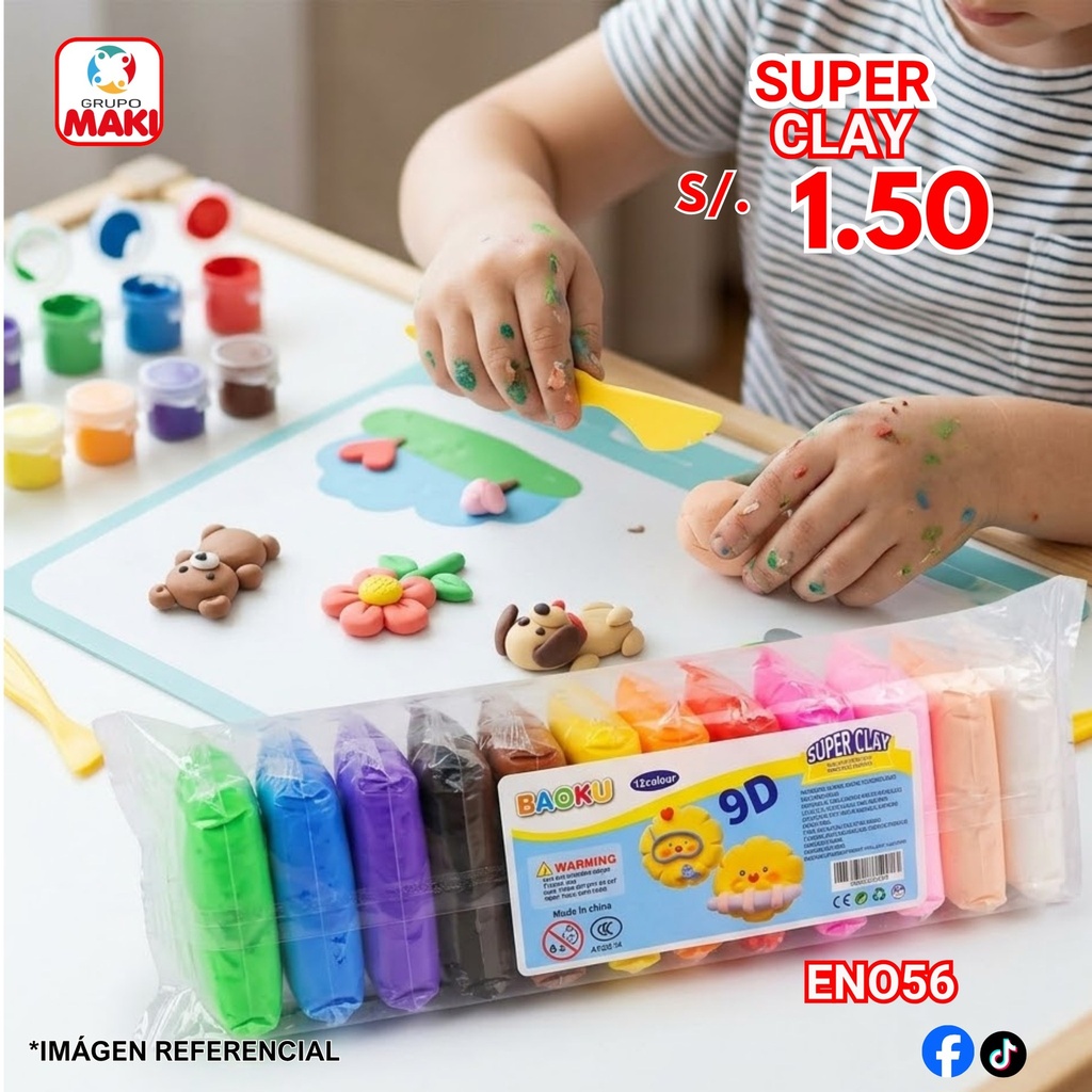 MASITA MOLDEABLE SLIME BAOKU SUPERCLAY 9/05