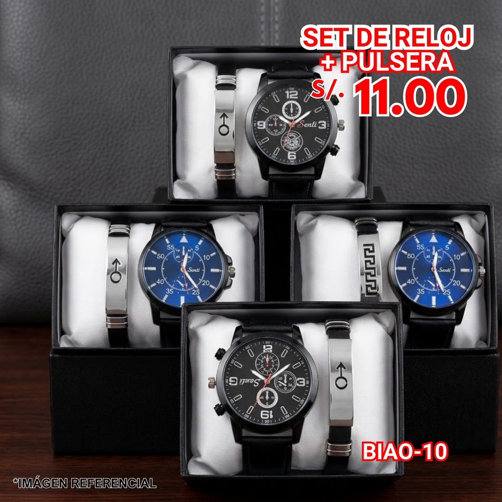 SET DE RELOJ + PULSERA 02/05