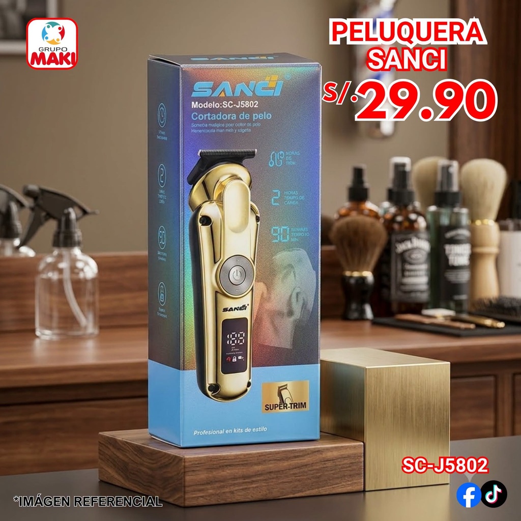 PELUQUERA SANCI SC-J5802 09/07