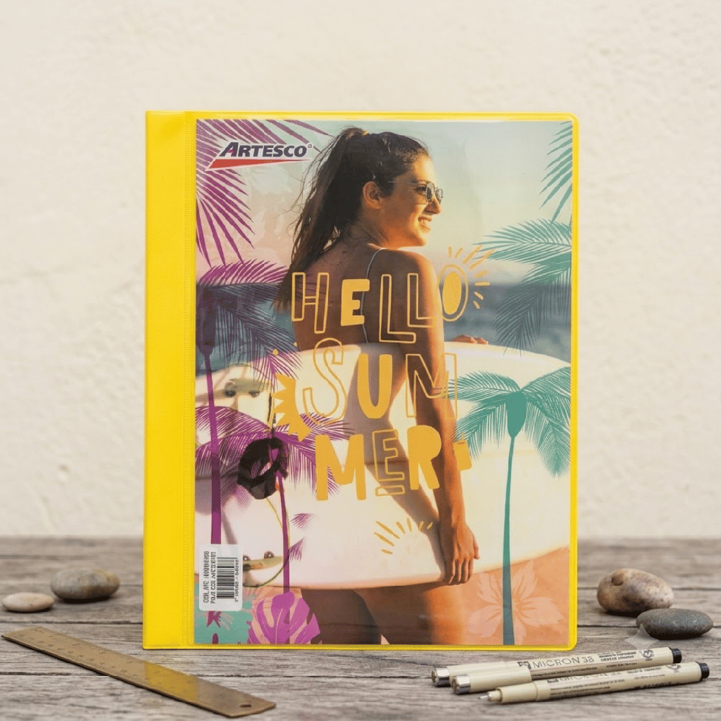 FOLDER CON DISEÑO ECO A4 ARTESCO 11/07