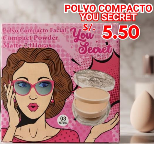 POLVO COMPACTO YOU SECRET YS-04 22/09