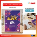 BLOCK CUADRICULADO A4 ANDREA 