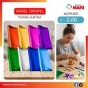 PAPEL OROPEL PLATINA SURTIDO X UNI