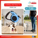 CORREA RETRACTIL P/PERRO 3M