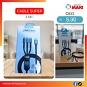 CABLE SUPER 3 EN 1 CB32