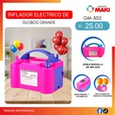 INFLADOR ELECTRICO DE GLOBOS GRANDE