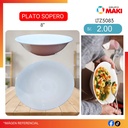 PLATO SOPERO BLANCO 8" LTZ5083